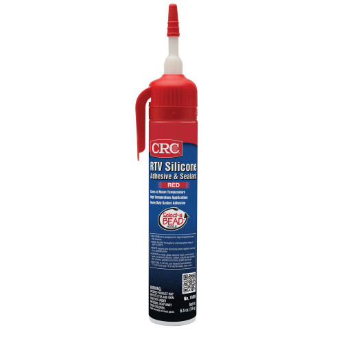 CRC - RTV Silicone Sealant - Red, 6.5oz