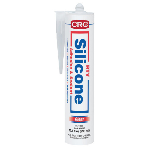 CRC - RTV Silicone Sealant - Clear, 10.1oz