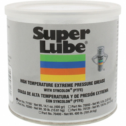 Super Lube - Extreme Pressure Grease: 400 g Can, Synthetic with Syncolon