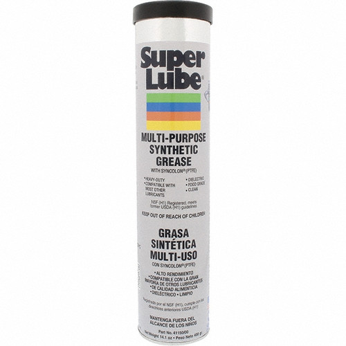 Super Lube - General Purpose Grease: 14.1 oz Cartridge, Synthetic with Syncolon