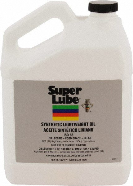 Super Lube - Multi-Purpose Multi-Purpose Machine Oil: 1 gal Bottle, SAE 80W, ISO 68