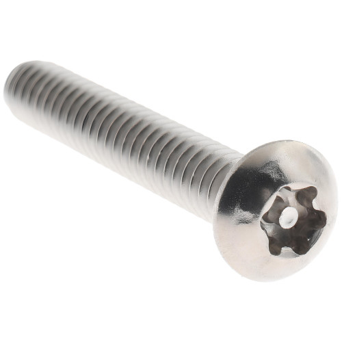 Machine Screw: #10-24, 1-1/4" Length Under Head, Button Head, Pin-In Torx - 88004924