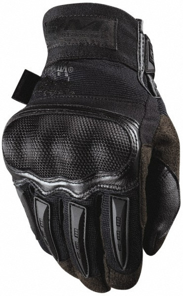 Mechanix Wear - Work Gloves:  MP3-F55, Size Large, Leather Lined, Leather, Impact