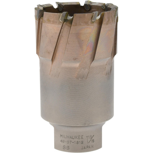 Milwaukee Tool - Annular Cutter: 1-13/16" Dia, 2" Depth of Cut, Carbide Tipped