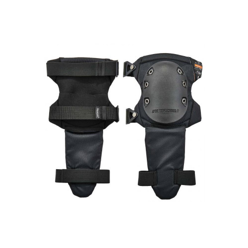 Ergodyne - Knee Pad: 3 Strap, Rubber Cap, Buckle Closure, Universal