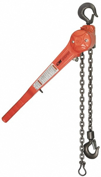 CM CM Manual Lever Hoist: 3000 lb Capacity, 5' Max Lift HVAC part