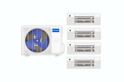 MRCOOL MRCOOL DIY 5th Gen 4-Zone 48K BTU OuttaSight Ceiling Cassette System (6K+6K+18K+18K) — Comple