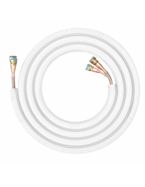 MRCOOL NV25-3834 Pre-Charged No-Vac Line Set 25ft 3/8 x 3/4 Image 1