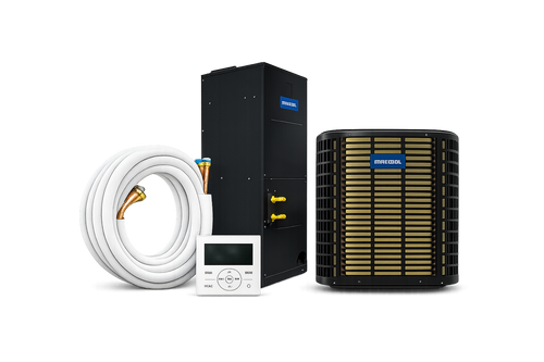 MRCOOL Signature Series TruInverter 60K Complete System - Air Handler, Condenser, Line Set and Thermostat - Complete Heat Pump System R-454B 230V