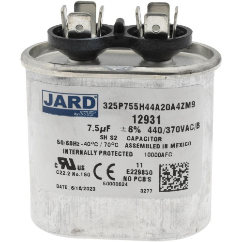 Value Collection Value Collection 5 MFD 440V Single Run Motor Capacitor – OEM HVAC Replacement – Fas