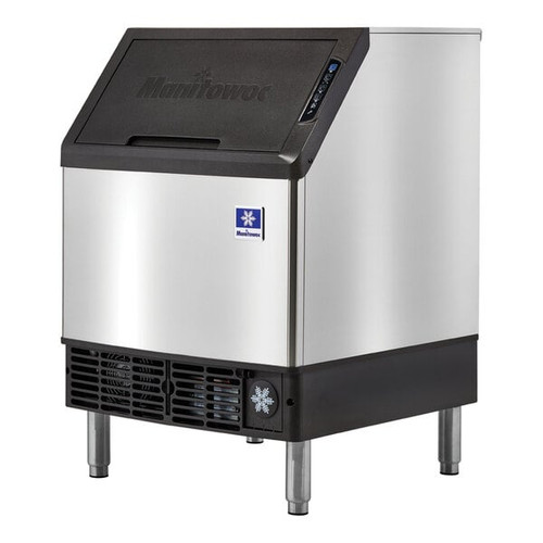 Manitowoc UDP0240W-161B NEO 26" Water Cooled Undercounter Full Size Cube Ice Machine with 90 lb. Bin - 115V, 240 lb.