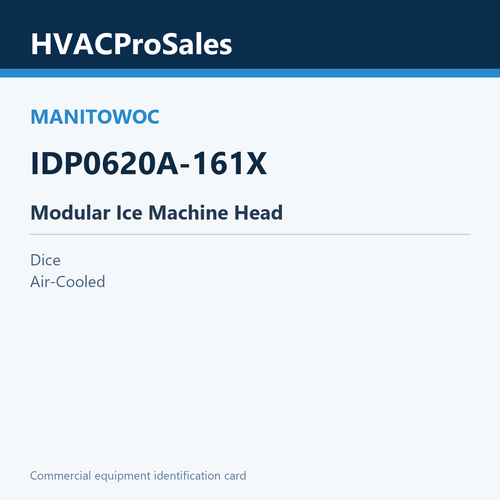 Manitowoc IDP0620A-161X Modular Ice Machine Head