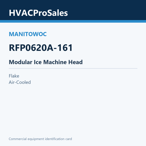 Manitowoc RFP0620A-161 Modular Ice Machine Head