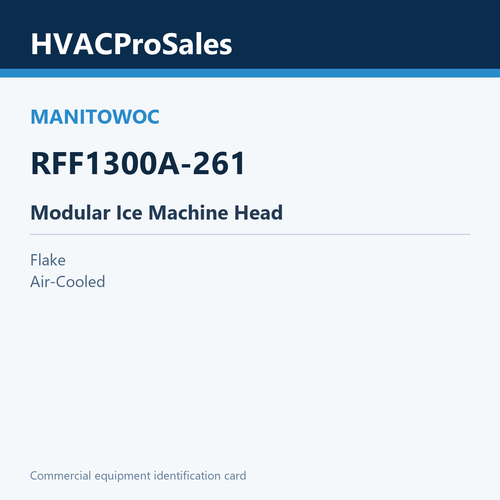 Manitowoc RFF1300A-261 Modular Ice Machine Head