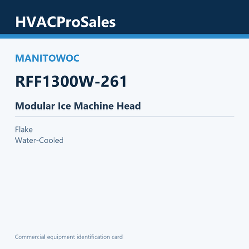 Manitowoc RFF1300W-261 Modular Ice Machine Head