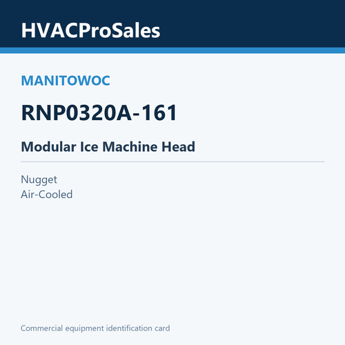 Manitowoc RNP0320A-161 Modular Ice Machine Head