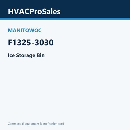 Manitowoc F1325-3030 Ice Storage Bin