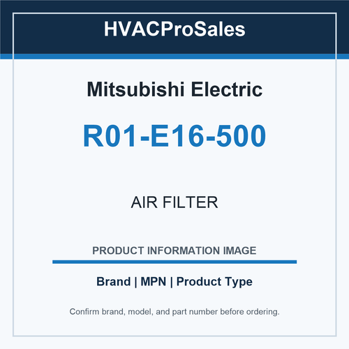 Mitsubishi Electric R01-E16-500 AIR FILTER
