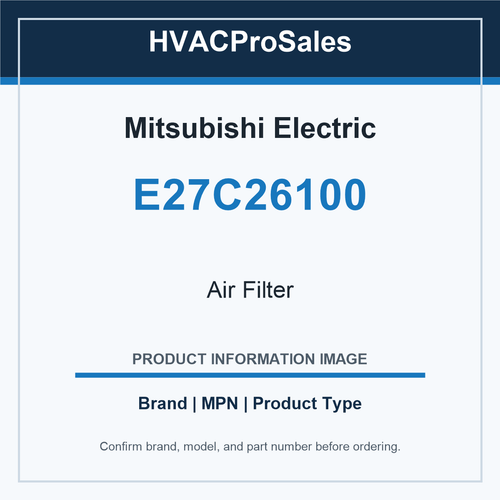 Mitsubishi Electric E27C26100 Air Filter