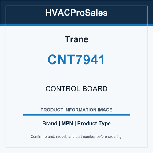Trane CNT7941 CONTROL BOARD