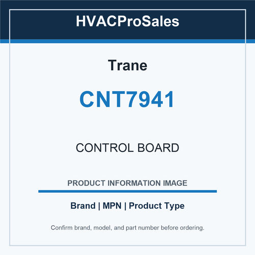 Trane CNT7941 CONTROL BOARD