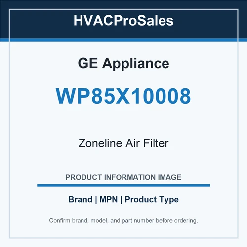 GE Appliance WP85X10008 Zoneline Air Filter