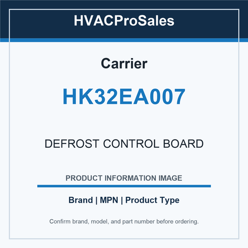 Carrier HK32EA007 DEFROST CONTROL BOARD