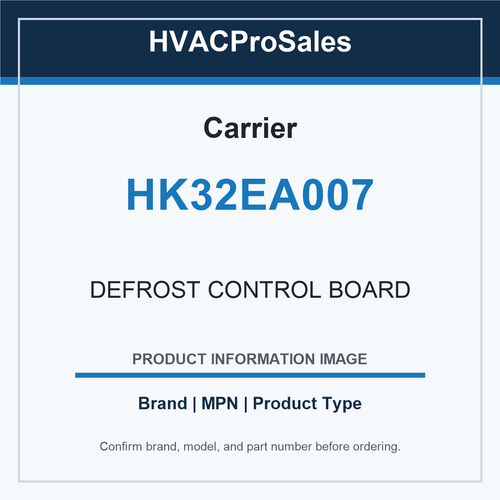 Carrier HK32EA007 DEFROST CONTROL BOARD