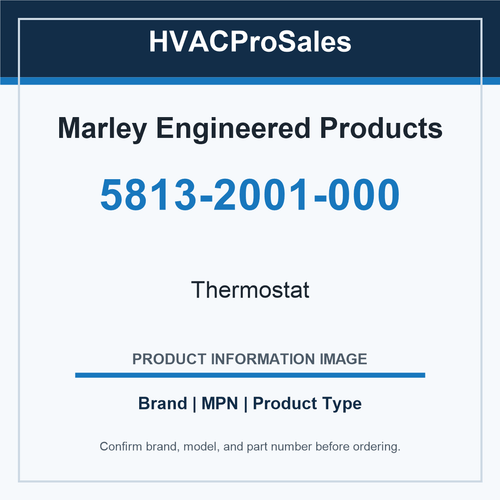 Marley Engineered Products 5813-2001-000 Thermostat