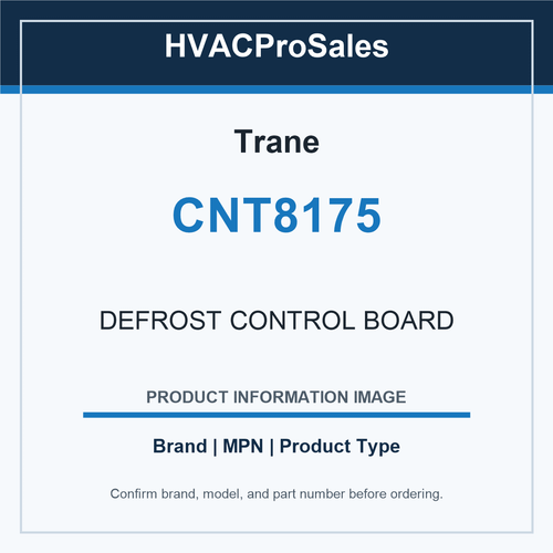 Trane CNT8175 DEFROST CONTROL BOARD
