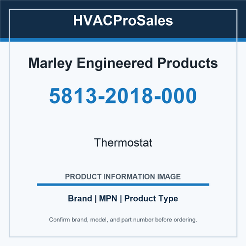 Marley Engineered Products 5813-2018-000 Thermostat