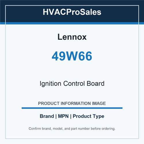 Lennox 49W66 Ignition Control Board