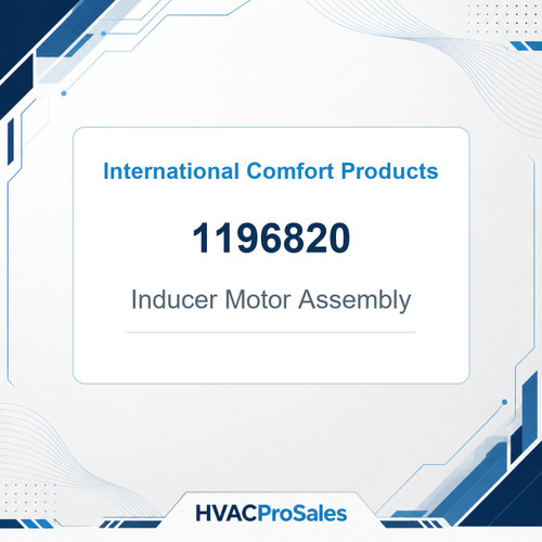 International Comfort Products 1196820 Inducer Motor Assembly