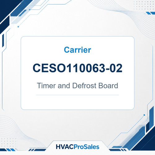Carrier CESO110063-02 Timer and Defrost Board
