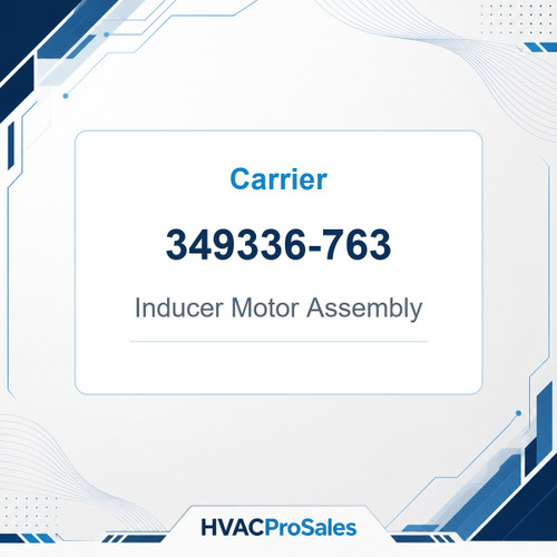 Carrier 349336-763 Inducer Motor Assembly