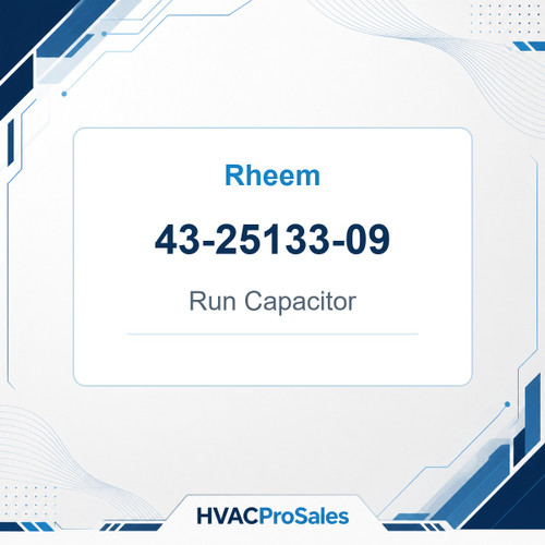 Rheem 43-25133-09 Run Capacitor
