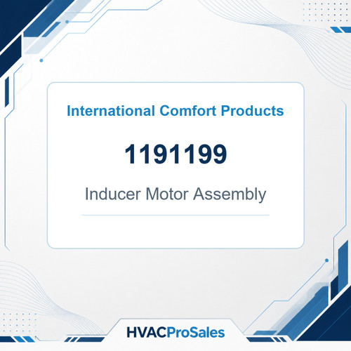 International Comfort Products 1191199 Inducer Motor Assembly