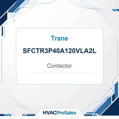 Trane SFCTR3P40A120VLA2L Contactor