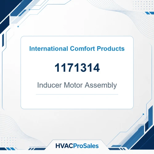 International Comfort Products 1171314 Inducer Motor Assembly