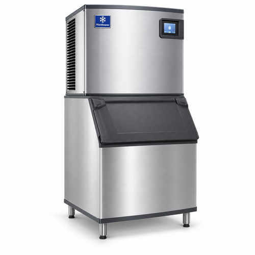 Manitowoc IYP1000A-263 Half Dice Ice Machine + D570 Bin — Up to 1000 lb/Day, 532 lb Storage