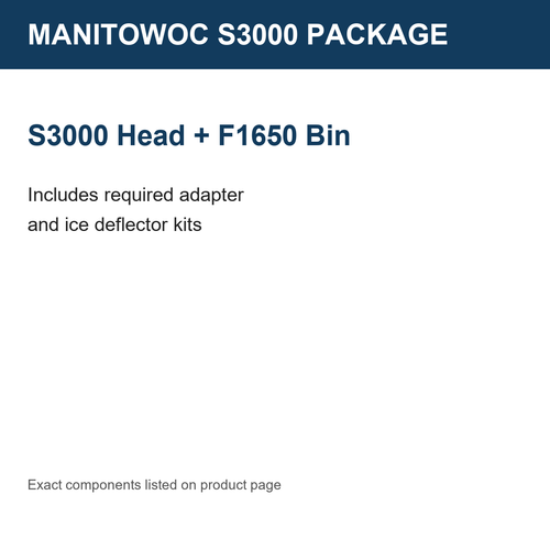 Manitowoc SYT3000W-263H F1650 Complete Package