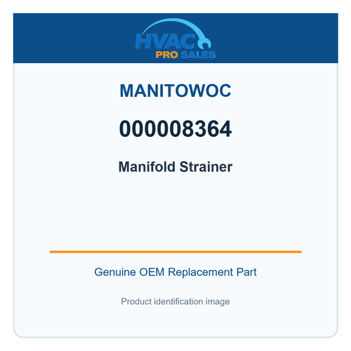 Manitowoc 000008364 Manifold Strainer