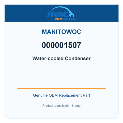 Manitowoc 000001507 Water-cooled Condenser