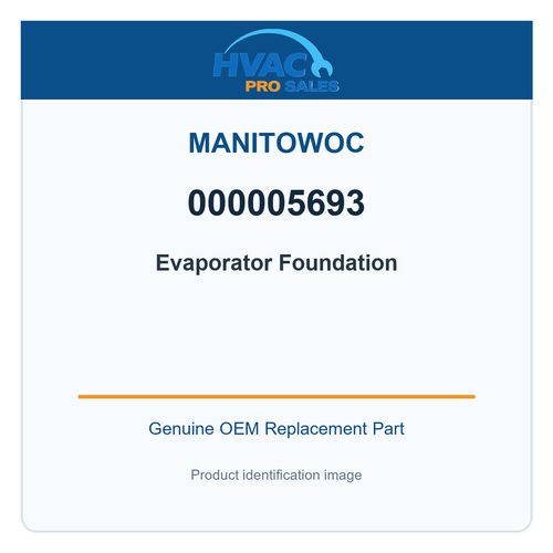 Manitowoc 000005693 Evaporator Foundation
