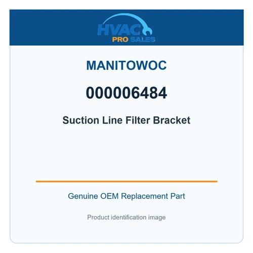 Manitowoc 000006484 Suction Line Filter Bracket