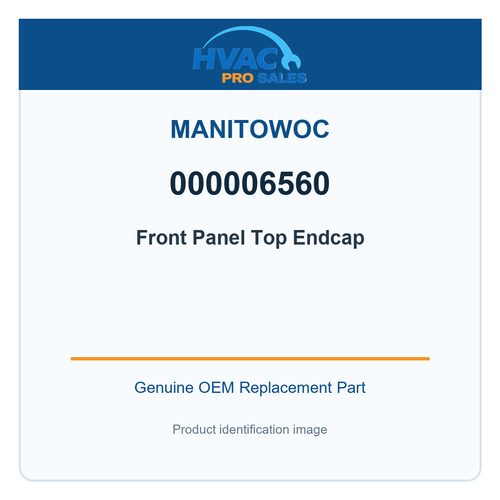Manitowoc 000006560 Front Panel Top Endcap