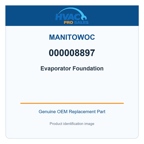 Manitowoc 000008897 Evaporator Foundation