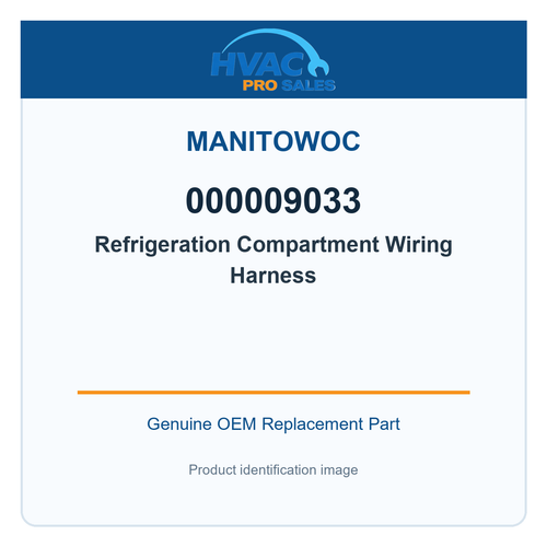 Manitowoc 000009033 Refrigeration Compartment Wiring Harness