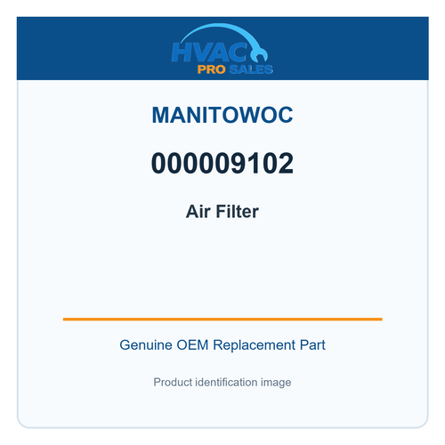 Manitowoc 000009102 Air Filter