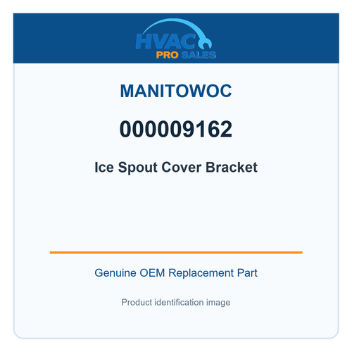 Manitowoc 000009162 Ice Spout Cover Bracket